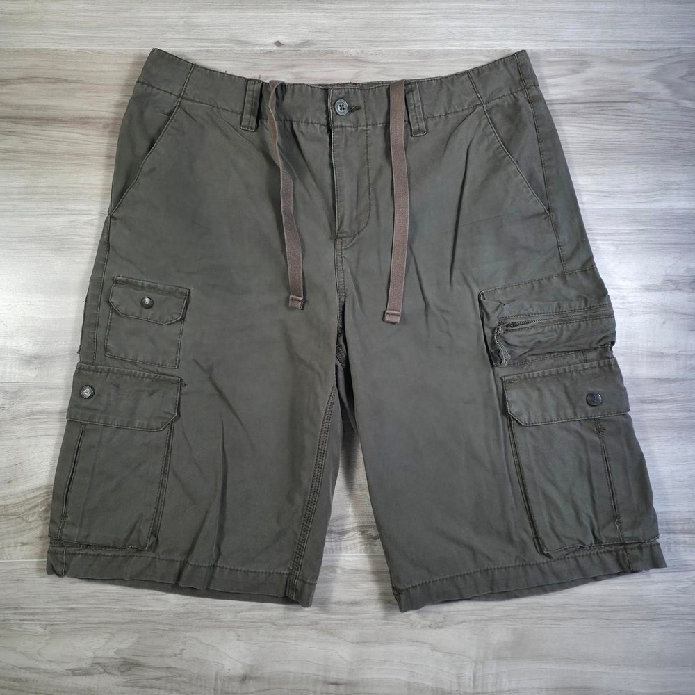 Vintage Old Navy Surplus Cargo Baggy Canvas Shorts